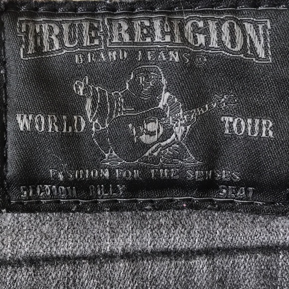 True Religion light grey straight legged - Picture 3 of 6